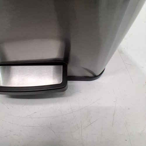 THE STEP N' SORT SOFT STEP DUAL TRASH AND RECYCLING BIN - SILVER - 70L (35L EACH SIDE) (MODEL: 900702) image 3