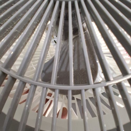 WOOZOO BY IRIS 360°PEDESTAL FAN WITH REMOTE- WHITE/GREY (MODEL: STF-360DC) image 4