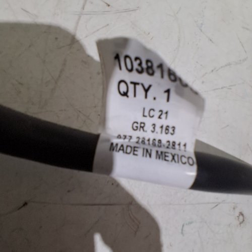 GM GENUINE PARTS FUEL FEED HOSE - BLACK - (MODEL: 10381608) image 2
