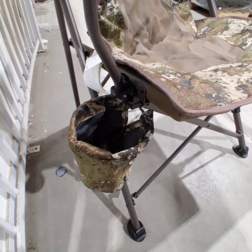 CABELA'S 400 SERIES HUNTING CHAIR - 400LB MAX - TRUETIMBER STRATA (MODEL: 4100829/CAB-400-FHC) image 5