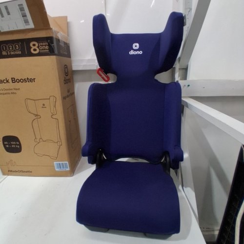 DIONO AIRI HIGH BACK BOOSTER CAR SEAT - 40LBS TO 120LBS - BLUE (MODEL: 55002-NA-01) image 3