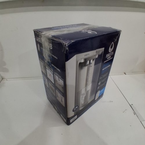 BRITA HUB 12-CUP INSTANT POWERFUL COUNTERTOP FILTRATION SYSTEM - FILTERS UP TO 120GAL OF WATER - SILVER (MODEL: 87340C) image 5