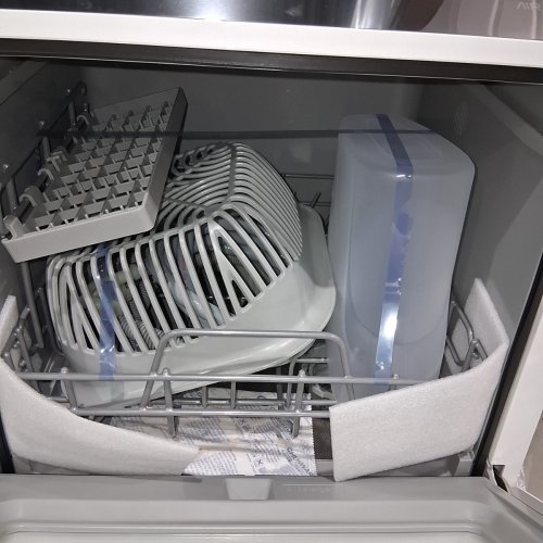 AIRMSEN 5-PROGRAM COUNTERTOP PORTABLE DISHWASHER - 5L - WHITE - (MODEL: TDQR03) image 4