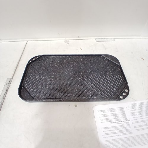 STARFRIT THE ROCK NON-STICK REVERSIBLE GRILL & GRIDDLE 20"-BLACK image 2