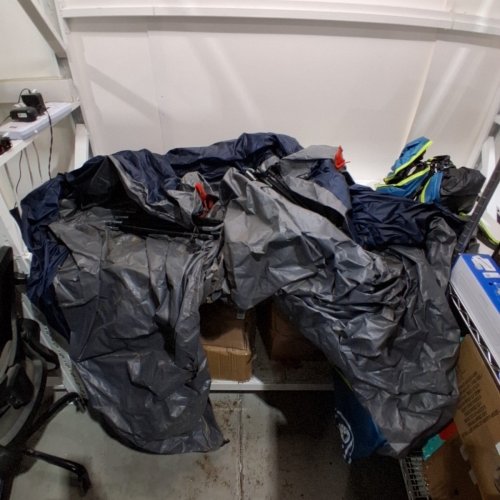 COLEMAN CAMPING TENT DARKROOM SKYDOME TENT - 8 PERSON - BLUE image 2