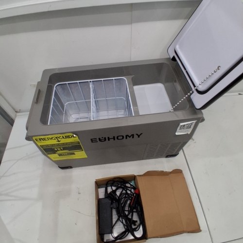 EUHOMY CAR ELECTRIC REFRIGERATOR COOLER WITH APP CONTROL - 32QT - 12V - GREY (MODEL: CF001-35GR-CAEH)) image 4
