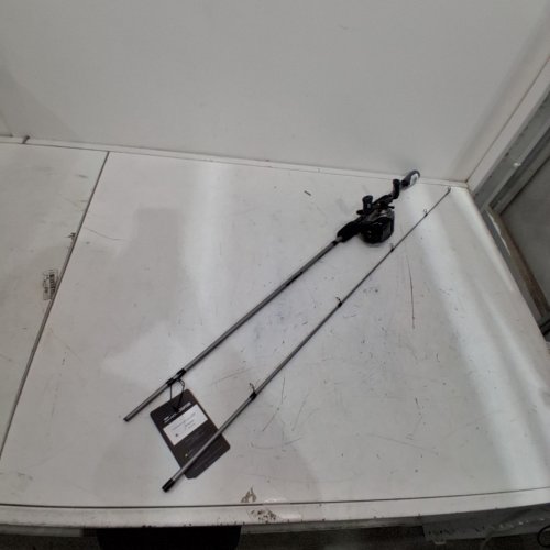 ABUGARCIA MAX X MEDIUM SPIN COMBO - 6FT - SILVER/BLACK (MODEL: MAXXSC8/602M) image 2