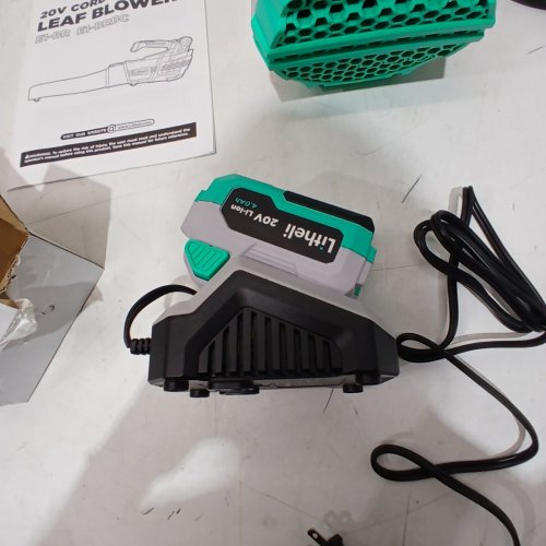 LITHELI CORDLESS LEAF BLOWER - 20 V *TOOL ONLY* (MODEL: E1-BRBC) image 6