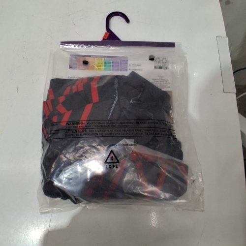5PC WOMEN'S RUBIES DRAGON NINJA COSTUME - SMALL - BLACK / RED (MODEL: 1000480) image 3