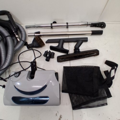 11PC VPC CENTRAL VACUUM ELECTRIC POWER NOZZLE ACCESSORY KIT WITH TELESCOPIC WAND, 30FT HOSE - GREY (MODEL:PN11 ) image 3