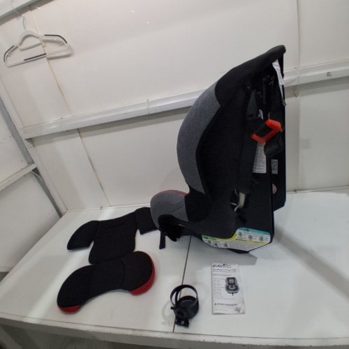 EVENFLO TITAN 65 CONVERTIBLE CAR SEAT -65 LBS - GRAY / RED (MODEL: 37121835C) image 5