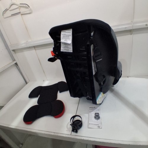 EVENFLO TITAN 65 CONVERTIBLE CAR SEAT -65 LBS - GRAY / RED (MODEL: 37121835C) image 6