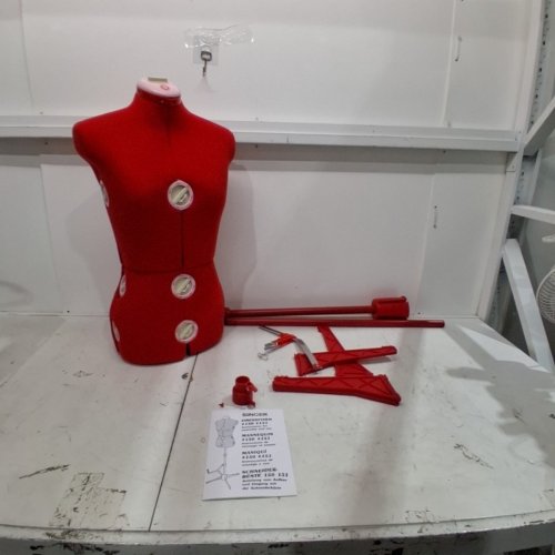 SINGER DRESS FORM RED image 2