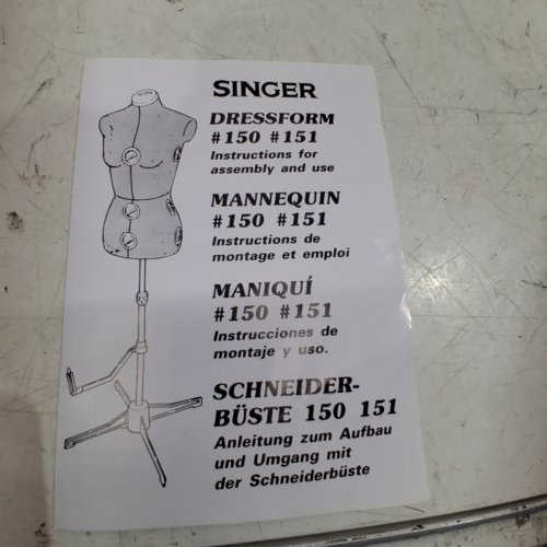 SINGER DRESS FORM RED image 4