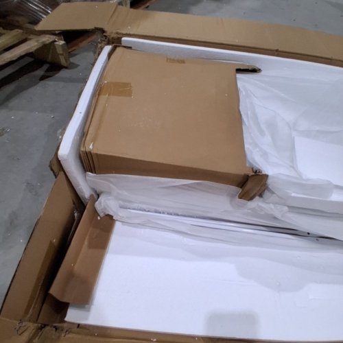 3 DOOR SHOE CABINET WITH 2 DRAWERS - WHITE image 9