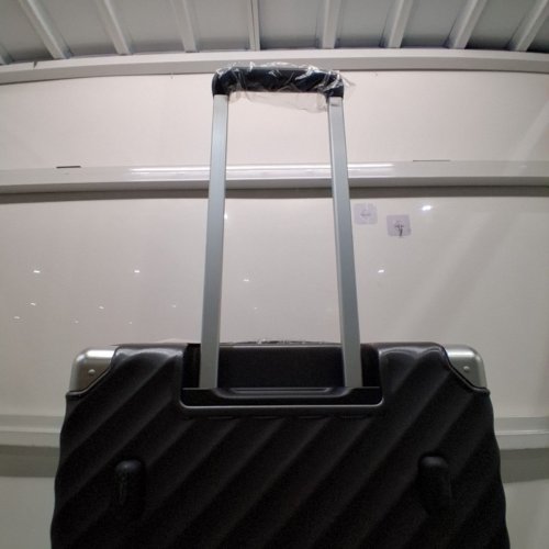 LUGGEX POLYCARBONATE HARD SHELL EXPANDABLE SPINNER SUITCASE WITH TSA LOCK - 28" - BLACK (MODEL: KVT) image 6