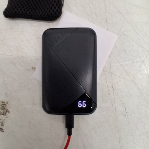 EAFU PORTABLE CHARGER POWER BANK WITH LED DISPLAY - BLACK (MODEL: BE-E1) image 2