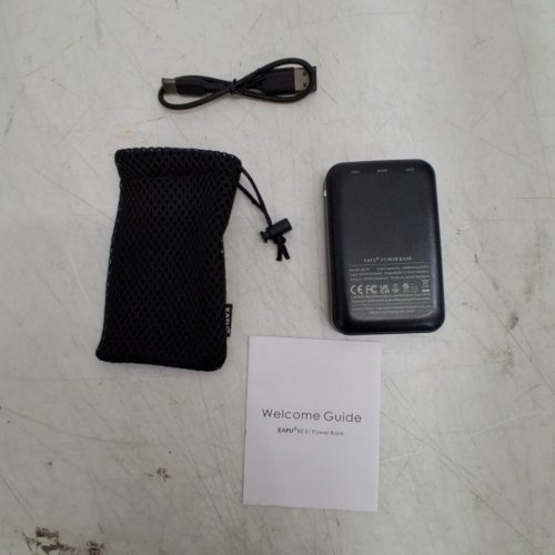 EAFU PORTABLE CHARGER POWER BANK WITH LED DISPLAY - BLACK (MODEL: BE-E1) image 3
