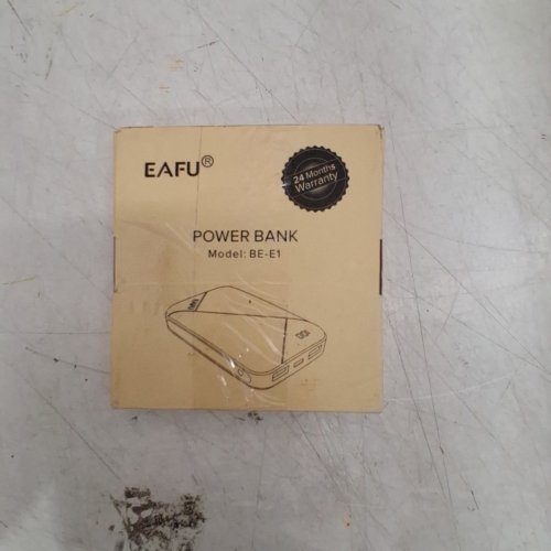 EAFU PORTABLE CHARGER POWER BANK WITH LED DISPLAY - BLACK (MODEL: BE-E1) image 5