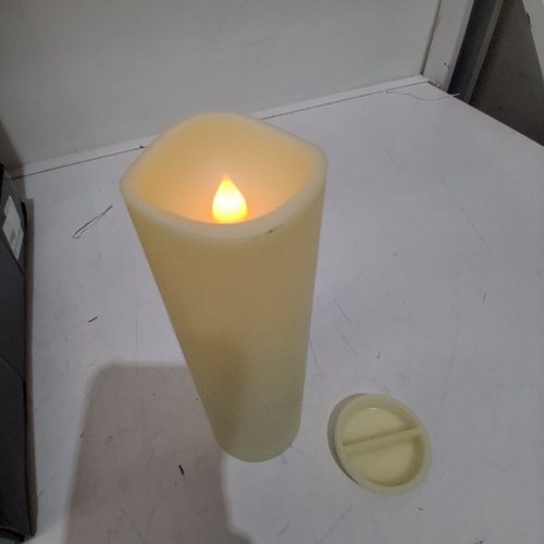 12PC YIIA BATTERY FLAMELESS CANDLES WITH REMOTE - MULTI SIZE image 2