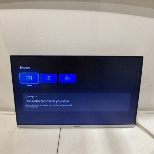 SYLVOX 24" FHD SMART ANDORID TV WITH BUILT IN VIDEO DISC PLAYER - 1080P - SILVER/BLACK - (MODEL:RT24R3KGCA) image 5