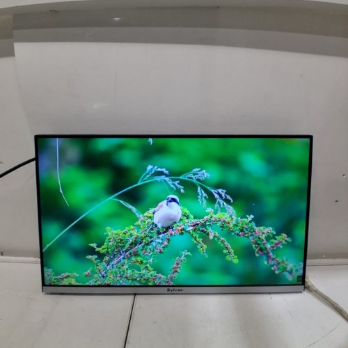 SYLVOX 24" FHD SMART ANDORID TV WITH BUILT IN VIDEO DISC PLAYER - 1080P - SILVER/BLACK - (MODEL:RT24R3KGCA) image 7