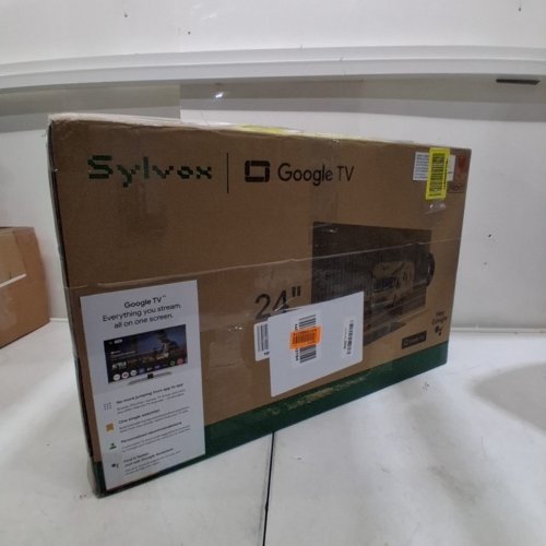SYLVOX 24" FHD SMART ANDORID TV WITH BUILT IN VIDEO DISC PLAYER - 1080P - SILVER/BLACK - (MODEL:RT24R3KGCA) image 17