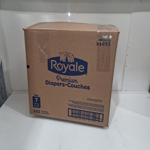 102PK ROYALE PREMIUM DISPOSABLE DIAPERS - SIZE 7 (MODEL: 51033) image 3