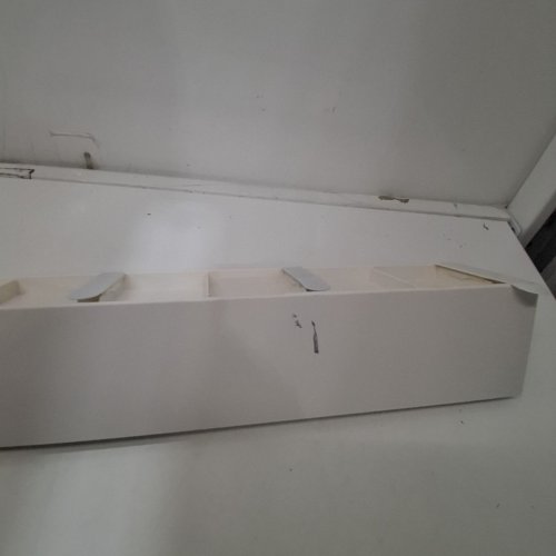 3M COMMAND PICTURE LEDGE - HOLDS 5LBS - 21" X 3" - WHITE (MODEL: HOM21Q-EF) image 4
