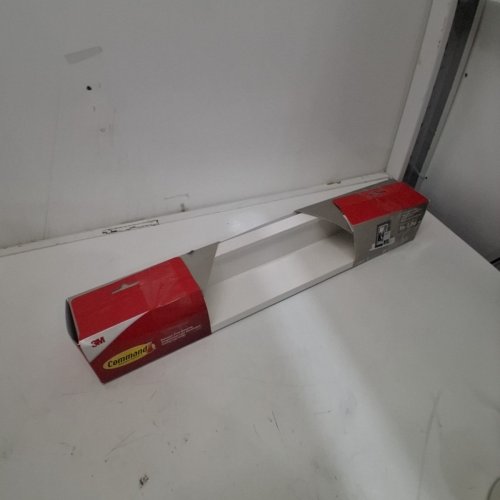 3M COMMAND PICTURE LEDGE - HOLDS 5LBS - 21" X 3" - WHITE (MODEL: HOM21Q-EF) image 5
