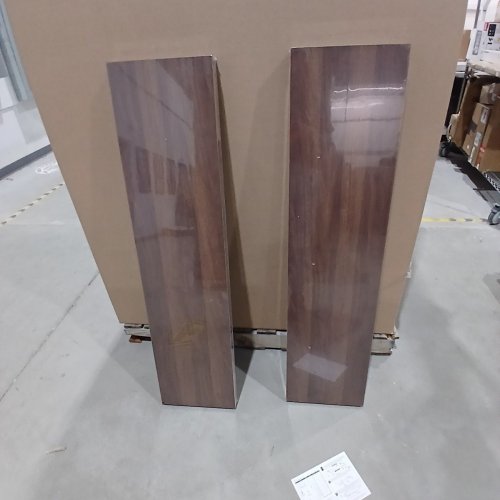 2PK HEIMLOVE LONG WALL MOUNTED FLOATING SHELF - 48" X 12" - DARK BROWN (MODEL: MDF 48 WALNUT2P) image 2