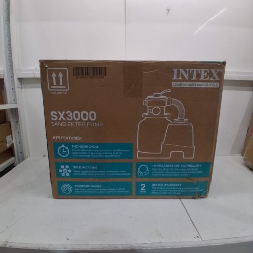 INTEX SX 3000 KRYSTAL CLEAR 16″ SAND FILTER PUMP WITH 0.75 HP MOTOR, 120 LB SAND CAPACITY, HYDRO AERATION™ TECHNOLOGY & 6‑FUNCTION VALVE (FOR UP TO 19,600 GAL AG POOLS) - 3,000 GPH (MODEL:SF60110-2) image 8
