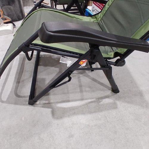 TIMBER RIDGE ZERO GRAVITY CAMPING LOUNGER- UPTO 350LBS - GREEN (MODEL: 1992502) image 4