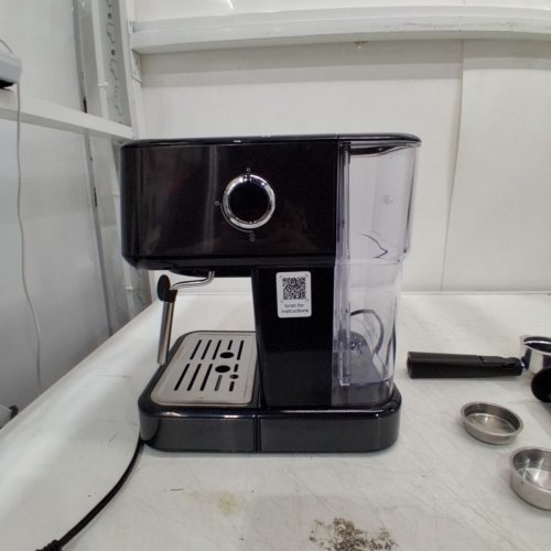 CHEFMAN CRAFTBREW ESPRESSO MACHINE 15-BAR PUMP DIGITAL ESPRESSO MAKER WITH STEAM WAND - BLACK (MODEL: RJ54-SS-15-D-BLK-CA) image 6