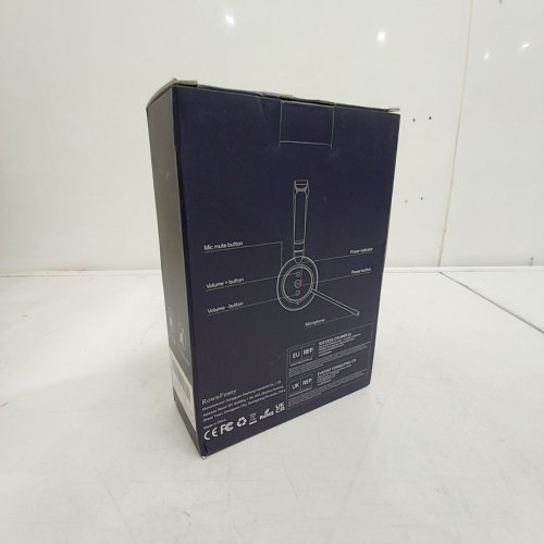 ROWNFUSNY WIRELESS BLUETOOTH COMPUTER HEADSET - BLACK (MODEL:R03U) image 3