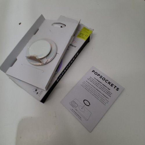 POPSOCKETS MAGNETIC POPGRIP AND STAND FOR MAGSAFE WITH ADAPTER - IRIDESCENT WHITE image 3