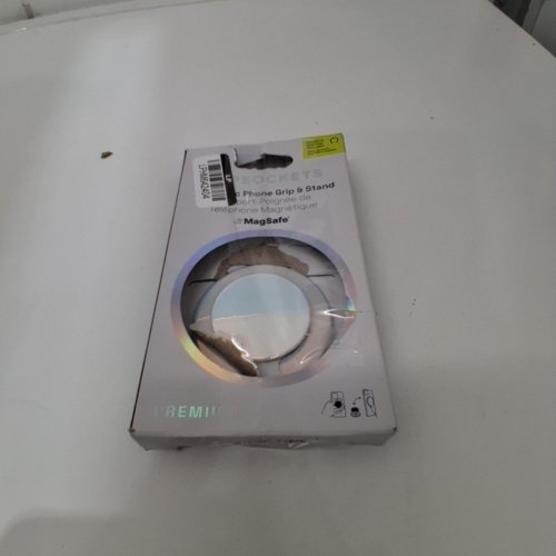 POPSOCKETS MAGNETIC POPGRIP AND STAND FOR MAGSAFE WITH ADAPTER - IRIDESCENT WHITE image 4