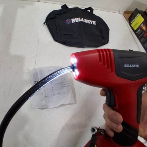 BELL+HOWELL BULLSEYE PRO TIRE PRESSURE INFLATOR - 12V - 150PSI - RED (MODEL: 9475BFE) image 2