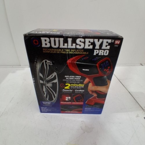 BELL+HOWELL BULLSEYE PRO TIRE PRESSURE INFLATOR - 12V - 150PSI - RED (MODEL: 9475BFE) image 6