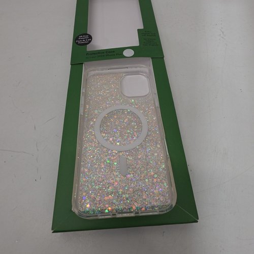 KATE SPADE PROTECTIVE PHONE CASE WITH MAGSAFE FOR IPHONE 16 PLUS - CHUNKY GLITTER image 4