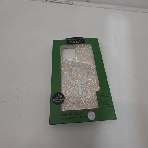 KATE SPADE PROTECTIVE PHONE CASE WITH MAGSAFE FOR IPHONE 16 PLUS - CHUNKY GLITTER image 5
