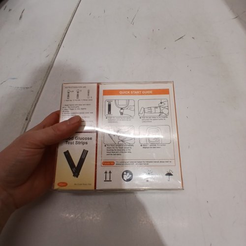 DIABETES BLOOD GLUCOSE MONITOR KIT - WHITE/ORANGE (MODEL:KE-B6) image 3