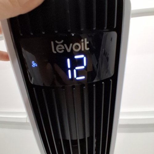 LEVOIT CLASSIC SMART TOWER OSCILLATING FAN WITH 24 HOUR TIMER - 36" - BLACK/WHITE (MODEL: LTF-F362-WCA) image 2