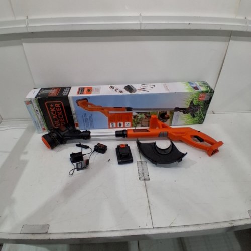 BLACK+DECKER STRING TRIMMER/EDGER - 10" - 20V - BLACK/ORANGE (MODEL: LST201) image 4