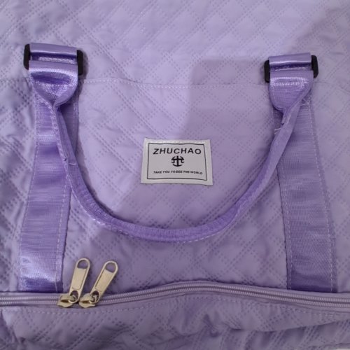 ZHUCHAO DUFFEL BAG - 20" - PURPLE image 2