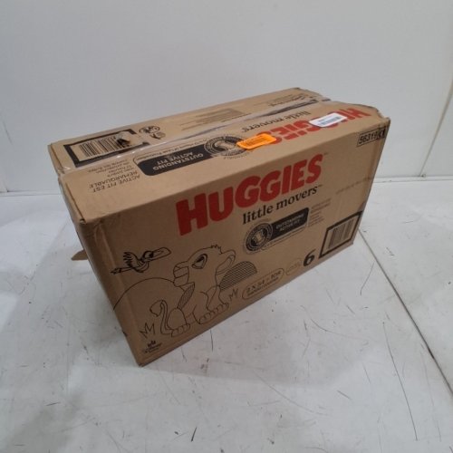 108PK HUGGIES LITTLE MOVERS OUTSTANDING ACTIVE FIT DISPOSABLE BABY DIAPERS - SIZE 6 - DISNEY BABY LION KING image 2