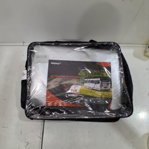 HFKJWAY UNIVERSAL ALL-WEATHER RV COVER - 8.5FT - SILVER /BLACK image 4