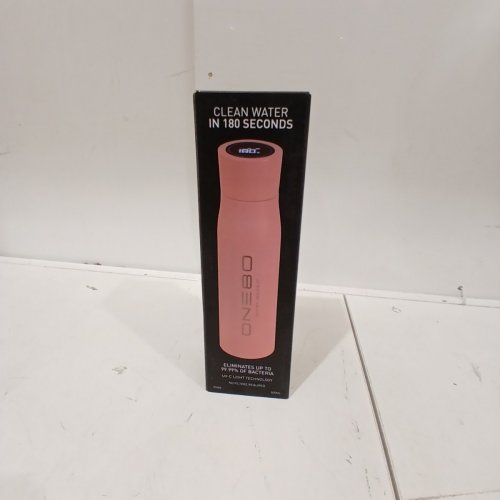 ONE80 FILTER WATER BOTTLE CLEANS IN 180SEC - 500 ML - LIGHT PINK image 2