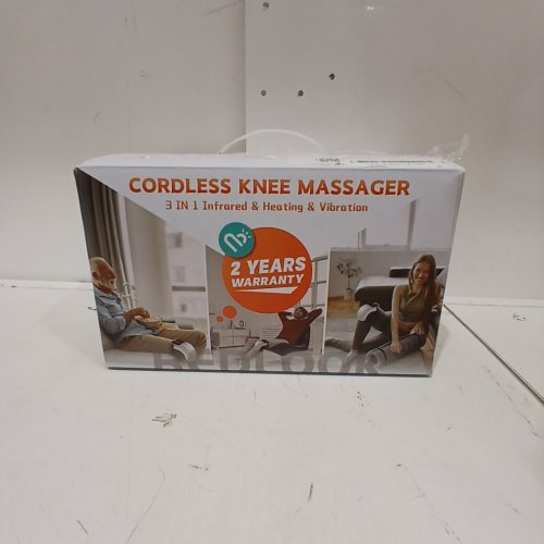FORTHIQ INFRARED HEAT CORDLESS KNEE MASSAGER - WHITE (MODEL: FQ-ST 1101) image 5