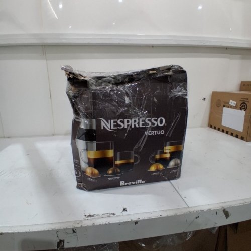 NESPRESSO BY BREVILLE VERTUO COFFEE AND ESPRESSO MACHINE - CHROME/BLACK image 7